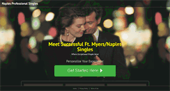 Desktop Screenshot of naplesprofessionalsingles.com